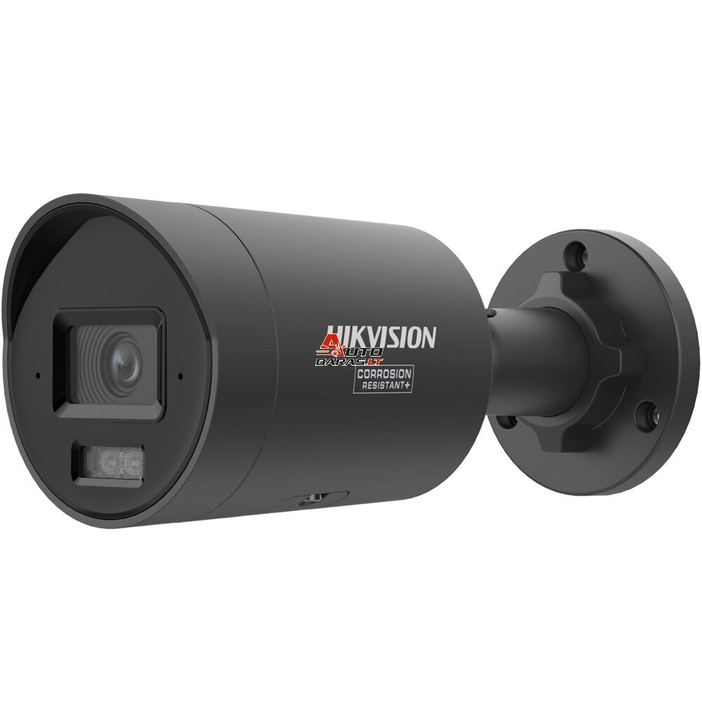 Hikvision Bullet DS-2CD2087G3-LI2UY F2.8 (Juoda, 8MP, Hybrid Light, IR+LED 40m) 1