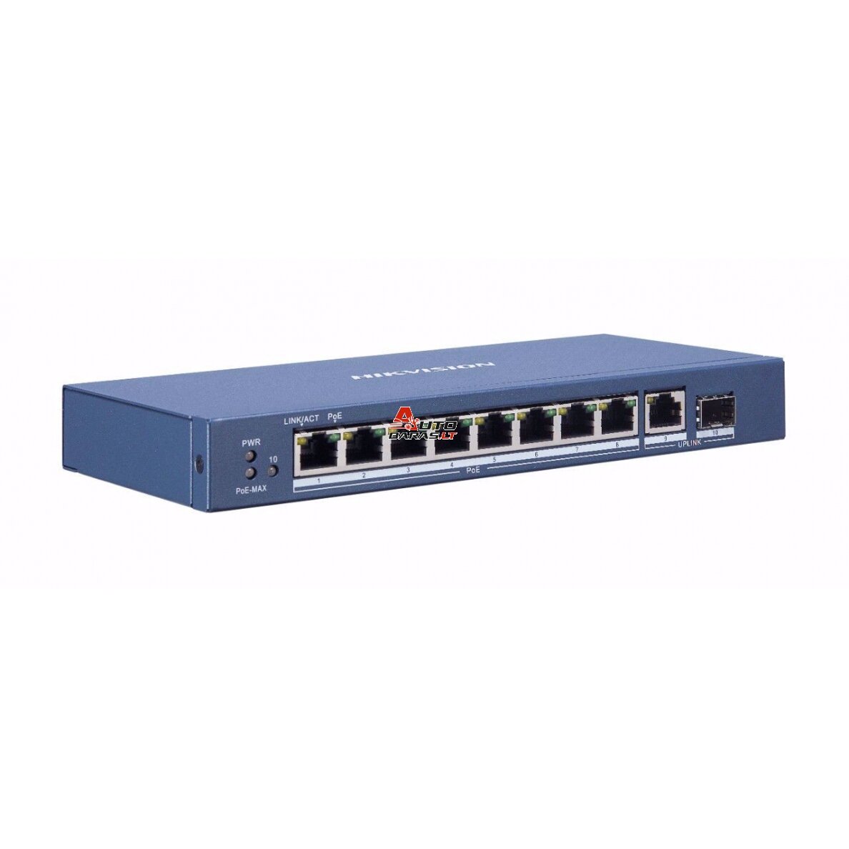 Hikvision 10 prievadų 8 PoE prievadų  komutatorius DS-3E0510P-E