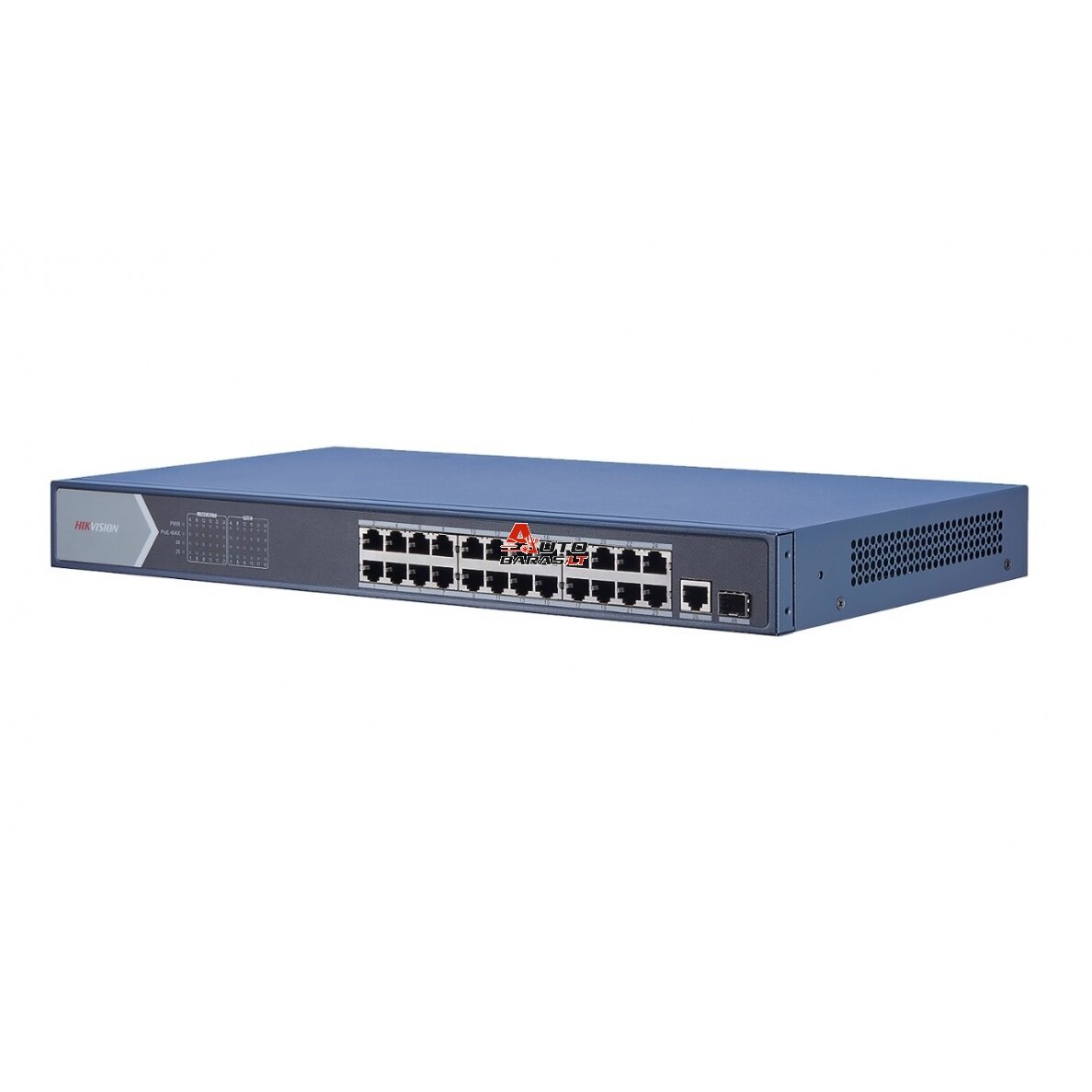 Hikvision 26 prievadų 24 PoE prievadų komutatorius DS-3E0526P-E