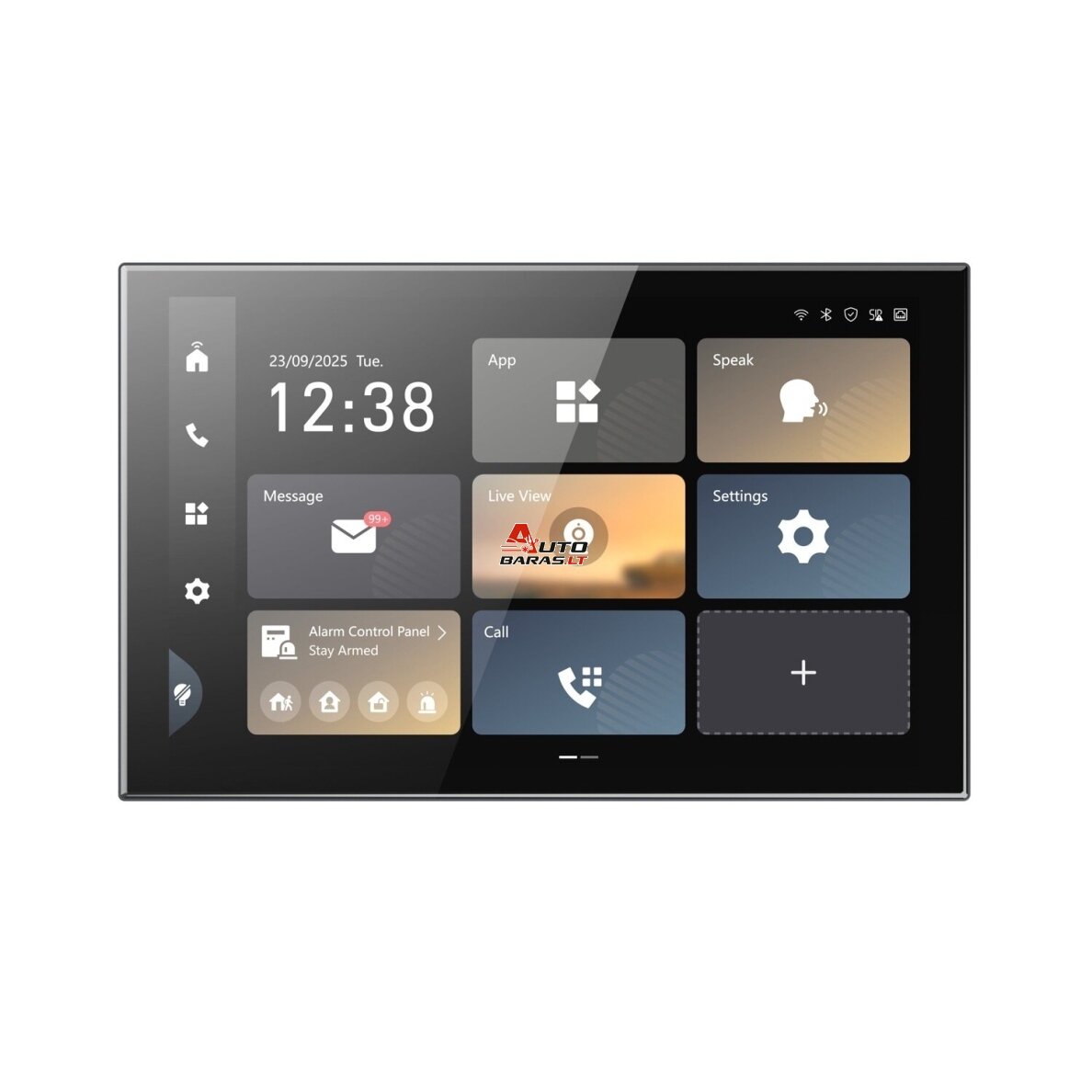 Hikvision android monitorius telefonspynėms DS-KH9570-WTE1/S (Juodas)