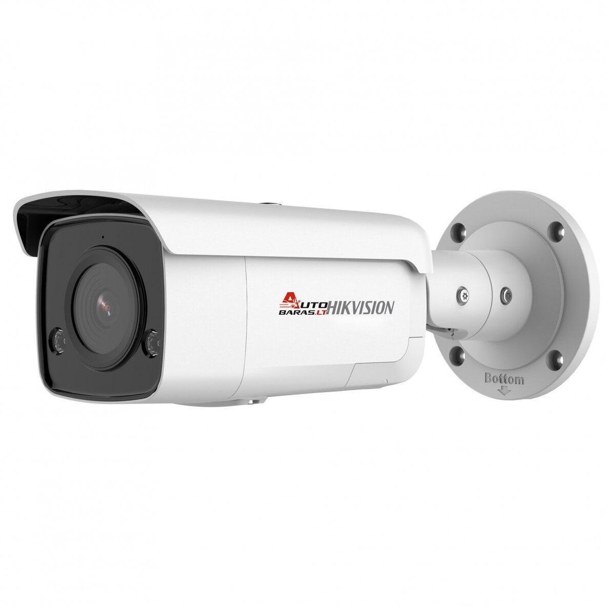 Hikvision bullet DS-2CD2T86G2H-4IeF F2.8 (balta, 8 MP, 80 m. IR; 80 m. LED, AcuSense)