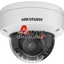 Hikvision dome DS-2CD2787G2T-LZS F2.8-12 (balta, 8 MP, IR, LED iki 40m, ColorVu, Darkfighter)