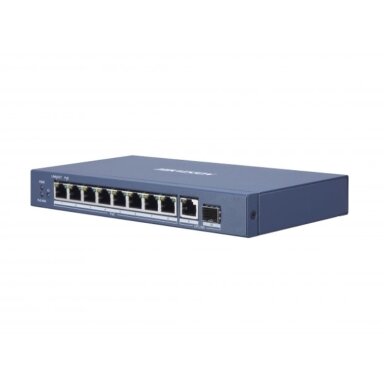 Hikvision 10 prievadų 8 PoE prievadų komutatorius DS-3E0510P-E/M