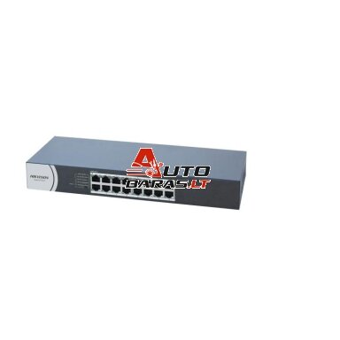 Hikvision 16 prievadų komutatorius DS-3E0516R-O Hikvision 16 prievadų komutatorius DS-3E0516R-O