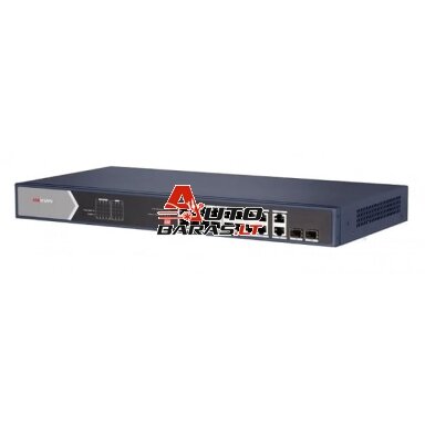 Hikvision 20 prievadų 16 PoE prievadų komutatorius DS-3E0520HP-E Hikvision 20 prievadų 16 PoE prievadų komutatorius DS-3E0520HP-E