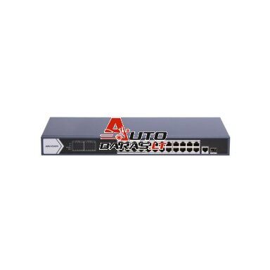Hikvision 26 prievadų 24 PoE prievadų komutatorius DS-3E0526P-E(B) Hikvision 26 prievadų 24 PoE prievadų komutatorius DS-3E0526P-E(B)