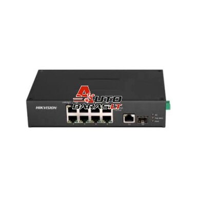 Hikvision 8 prievadų komutatorius DS-3T0310HP-E/HS Hikvision 8 prievadų komutatorius DS-3T0310HP-E/HS