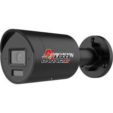 Hikvision bullet DS-2CD2043G2-LI2U/SL F2.8 (juoda, 4 MP, 40 m IR+LED, AcuSense)