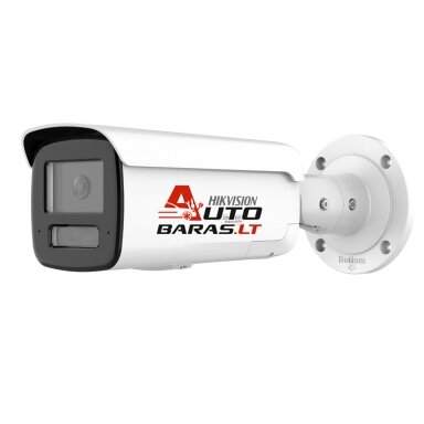 Hikvision Bullet DS-2CD2T47G3-LIS2UY/SL 2.8mm (balta, 4MP, ColorVu 3.0, AcuSense, IR+LED 60 m) Hikvision Bullet DS-2CD2T47G3-LIS2UY/SL 2.8mm (balta, 4MP, ColorVu 3.0, AcuSense, IR+LED 60 m)