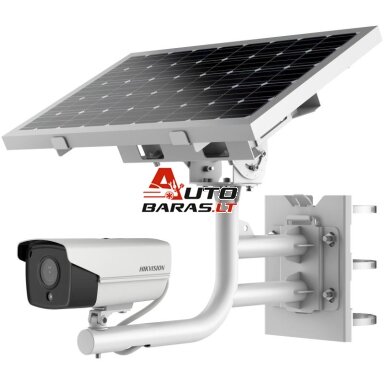 Hikvision bullet DS-2XS6A25G0-I/CH20S40 (su saulės panele, be baterijos, 4G)