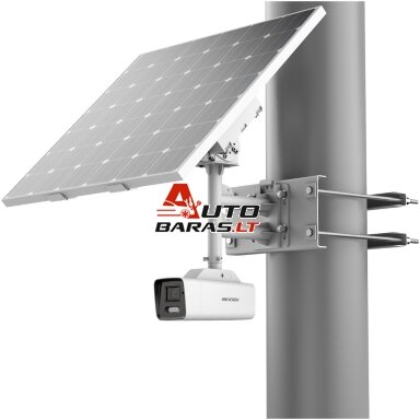 Hikvision bullet DS-2XS6A47G1-LS/C36S80 (su saulės panele, 4G)