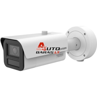Hikvision bullet iDS-2CD7A47G2/P-XZHS 2.8-12mm (balta, 4 MP, IR+LED iki 60m., ANPR, DarkFighter 2.0)