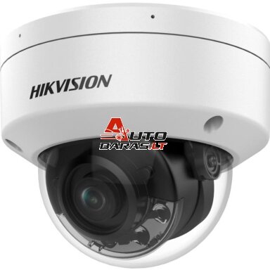 Hikvision dome DS-2CD2187G2H-LI F2.8 (balta, 8 MP, 30 m. IR; 30 m. LED; LED; Hybrid Light) Hikvision dome DS-2CD2187G2H-LI F2.8 (balta, 8 MP, 30 m. IR; 30 m. LED; LED; Hybrid Light)