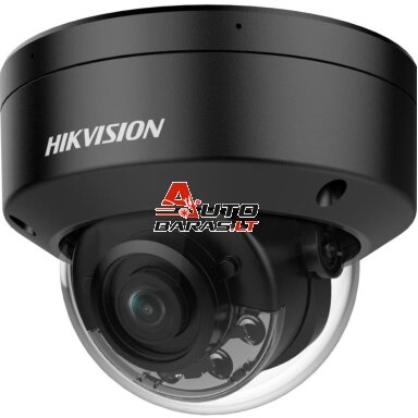 Hikvision dome DS-2CD2187G2H-LISU F2.8 (juoda, 8 MP, 30 m. IR; 30 m. LED; Hybrid Light) Hikvision dome DS-2CD2187G2H-LISU F2.8 (juoda, 8 MP, 30 m. IR; 30 m. LED; Hybrid Light)