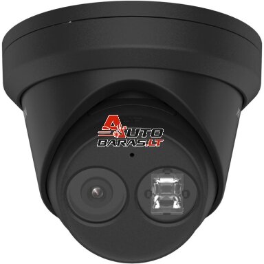 Hikvision dome DS-2CD2343G2-IU F2.8 (juoda) Hikvision dome DS-2CD2343G2-IU F2.8 (juoda)