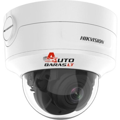 Hikvision dome DS-2CD2746G2T-IZS F2.8-12 (balta, 4 MP, 40 m. IR, AcuSense, Darkfighter) Hikvision dome DS-2CD2746G2T-IZS F2.8-12 (balta, 4 MP, 40 m. IR, AcuSense, Darkfighter)