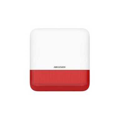 Hikvision sirena DS-PS1-E-WE AX PRO (raudona)