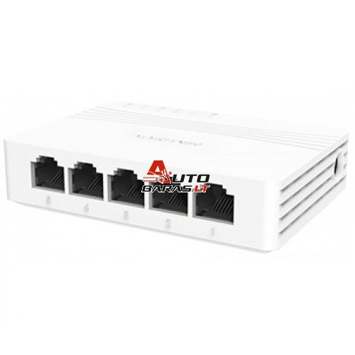 Hikvision 5 prievadų komutatorius DS-3E0505D-E