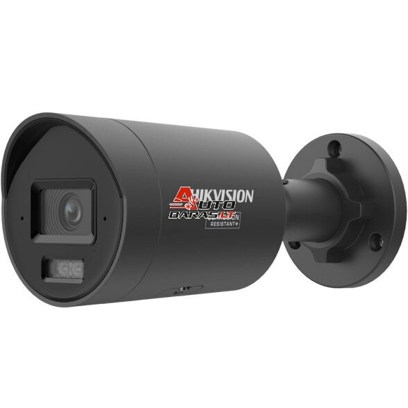 Hikvision Bullet DS-2CD2087G3-LI2UY F2.8 (Juoda, 8MP, Hybrid Light, IR+LED 40m) 1