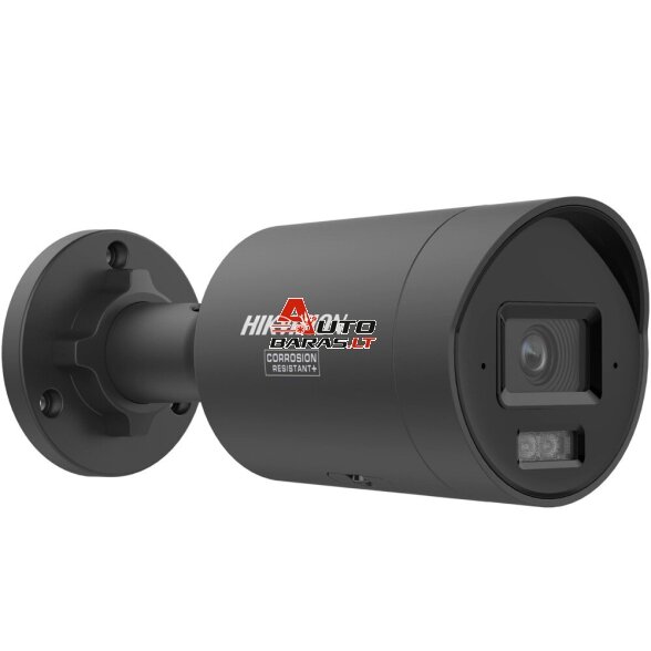 Hikvision Bullet DS-2CD2087G3-LI2UY F2.8 (Juoda, 8MP, Hybrid Light, IR+LED 40m)