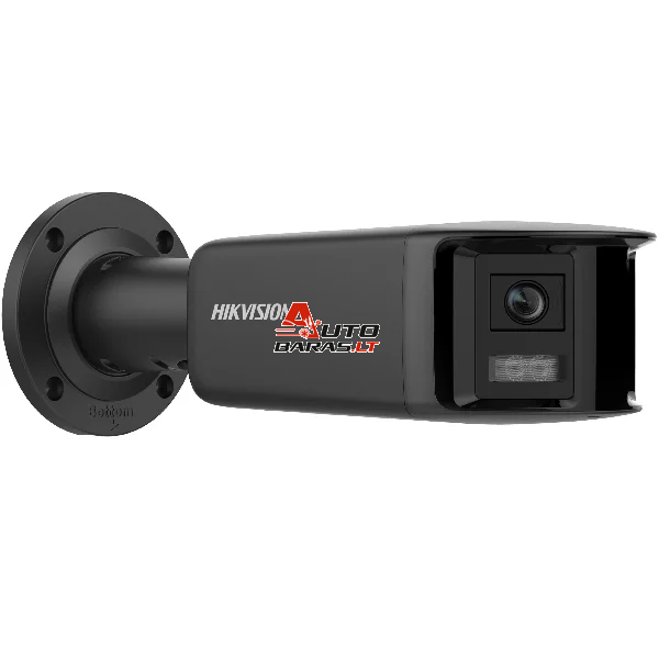 Hikvision Bullet DS-2CD2T87G3P-LIS2UY/SL F2.8 (Juoda, 180°, 8MP, IR + LED 40m, ColorVu 3.0)