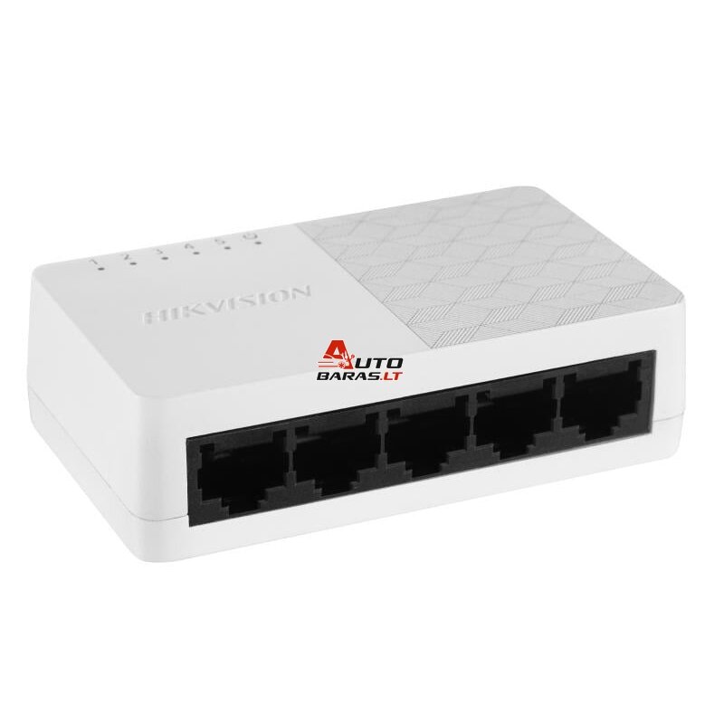 Hikvision 5 prievadų komutatorius DS-3E0105D-O