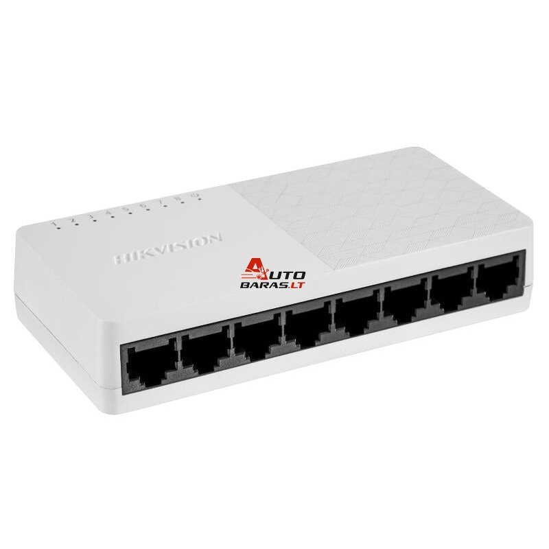 Hikvision 8 prievadų komutatorius DS-3E0508D-O