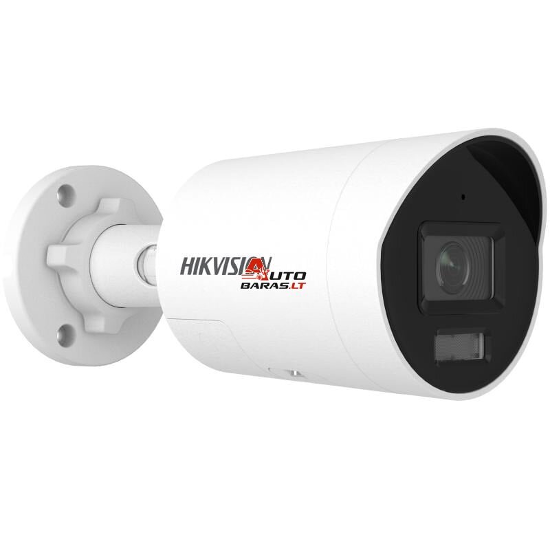 Hikvision Bullet DS-2CD2047G3-LI2UY/SRB F2.8 (Balta, 4MP, Hybrid Light, IR+LED 40m, ColorVu)