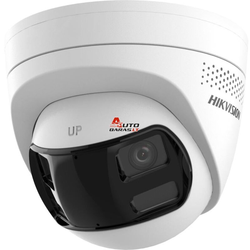 Hikvision dome DS-2CD1363G2P-LIUF/SL F2.8 (balta, 6 MP, 180°, 30 m LED, Smart Hybrid)