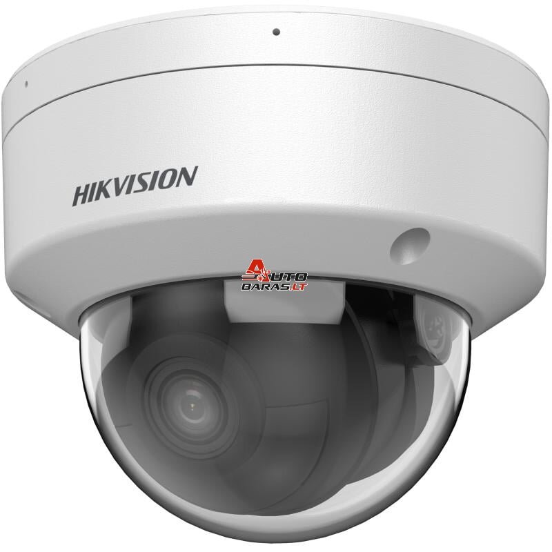 Hikvision dome DS-2CD2146G2H-ISU F2.8 (balta, 4 MP, 30 m. IR, Hybrid Light)