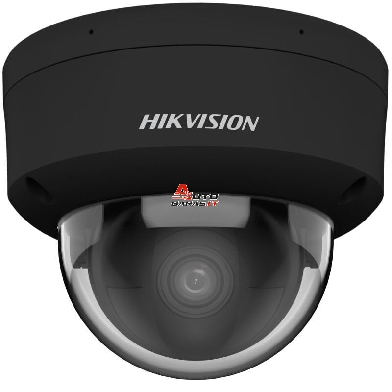 Hikvision dome DS-2CD2186G2H-ISU F2.8 (juoda, 8 MP, 30 m. IR, AcuSense)