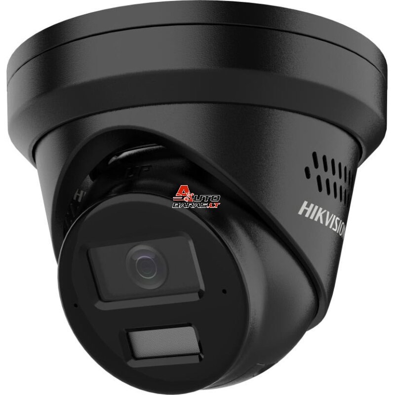 Hikvision dome DS-2CD2383G2-LI2U F2.8 (juoda, 8 MP, 30 m IR+LED, AcuSense)