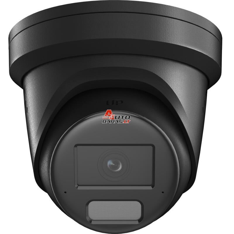 Hikvision dome DS-2CD2386G2H-IS2U/SL F2.8 (juoda, 8 MP, 30 m. IR, AcuSense, DarkFighter)