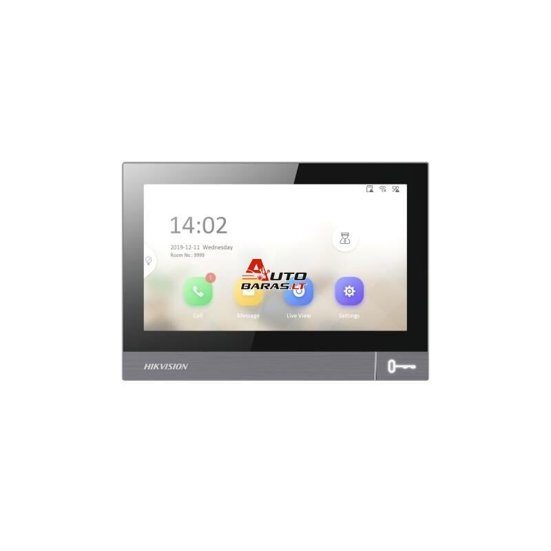 Hikvision DS-KH8381-WTE1/Flush (juodas)