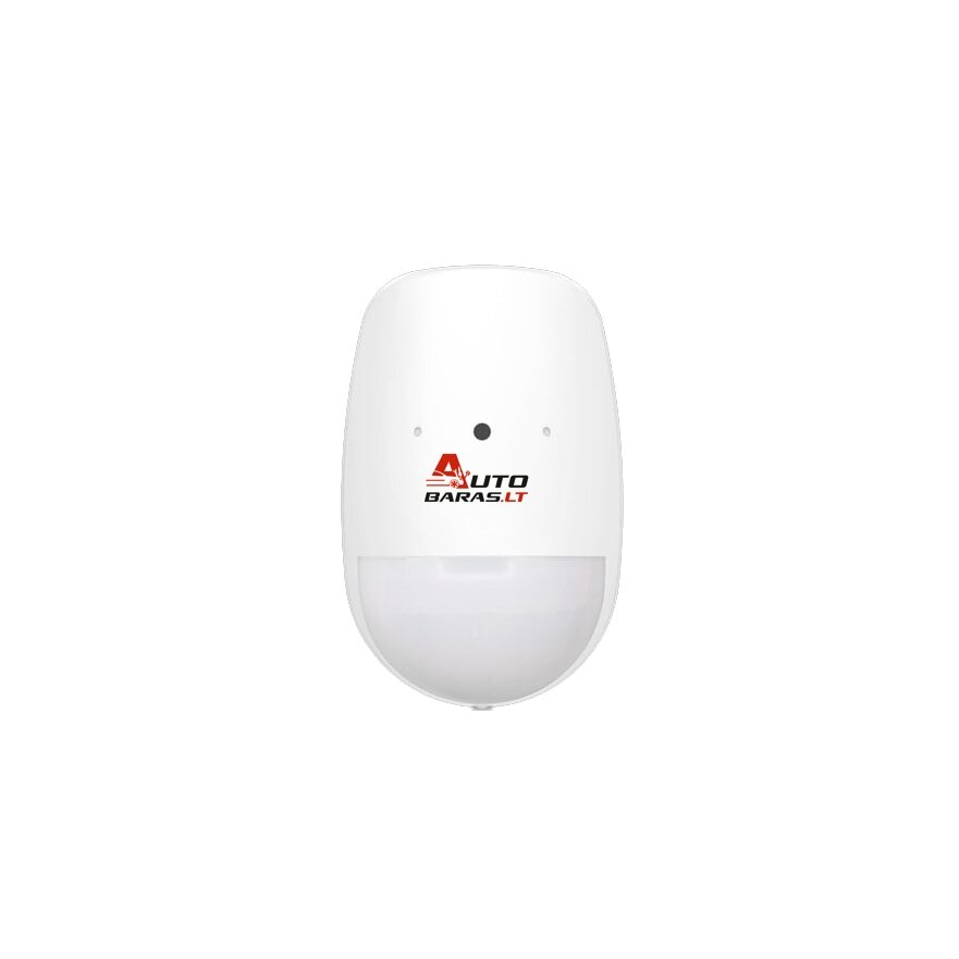 Hikvision PIR-judesio jutiklis su stiklo dūžio detektoriumi DS-PDPG12P-EG2-WE AX PRO