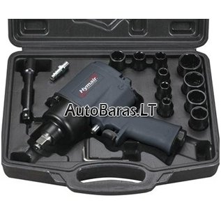 HYMAIR pneumatinis suktuvas/veržliasukis 1/2 (komplektas 15vnt) 740Nm