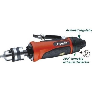 HYMAIR PNEUMATINIS GRĘŽTUVAS 3/8" (1.5 - 10MM) HYMAIR PNEUMATINIS GRĘŽTUVAS 3/8" (1.5 - 10MM)