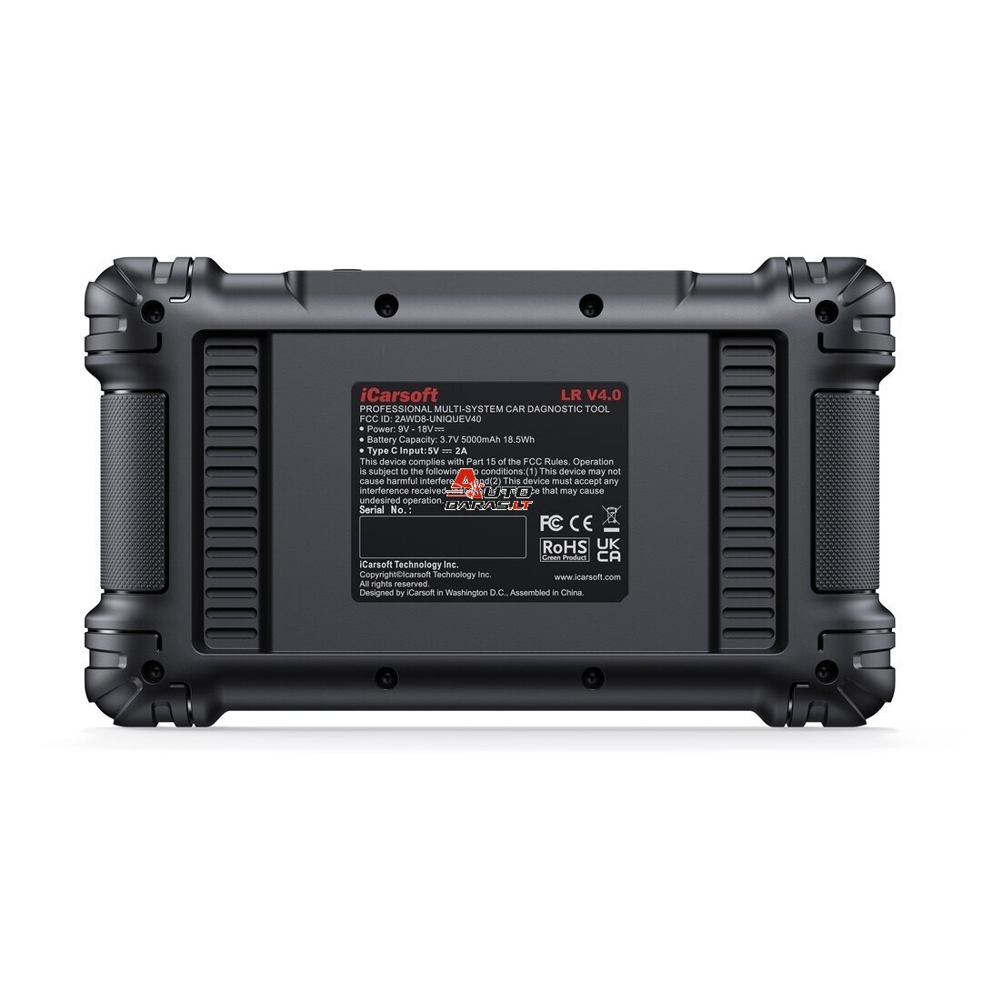 iCarsoft LR V4.0 (LANDROVER / JAGUAR) Diagnostikos įrenginys + 2 gamintojai 3