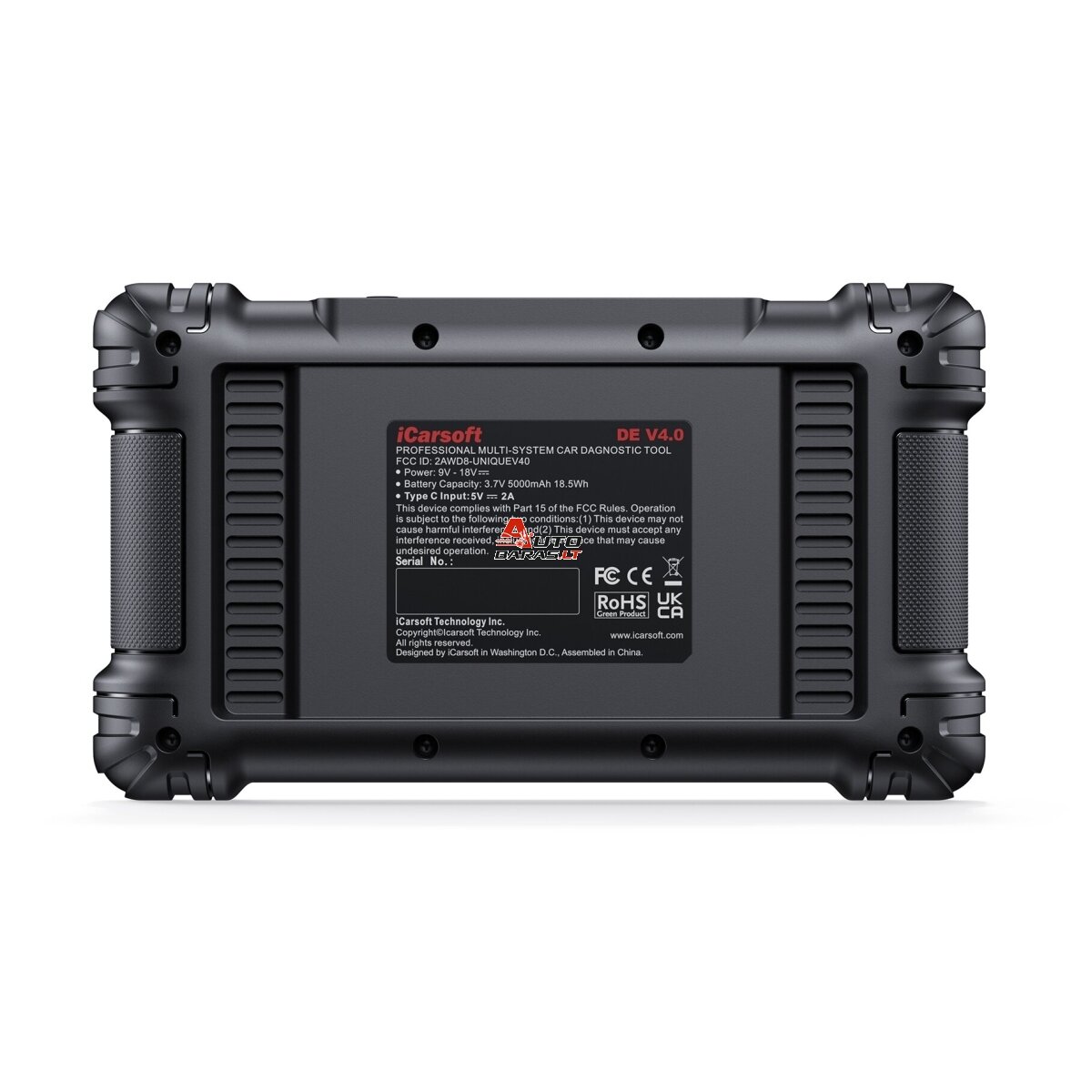 iCarsoft DE V4.0 (GERMANY automobiliams) Diagnostikos įrenginys + 2 gamintojai 3