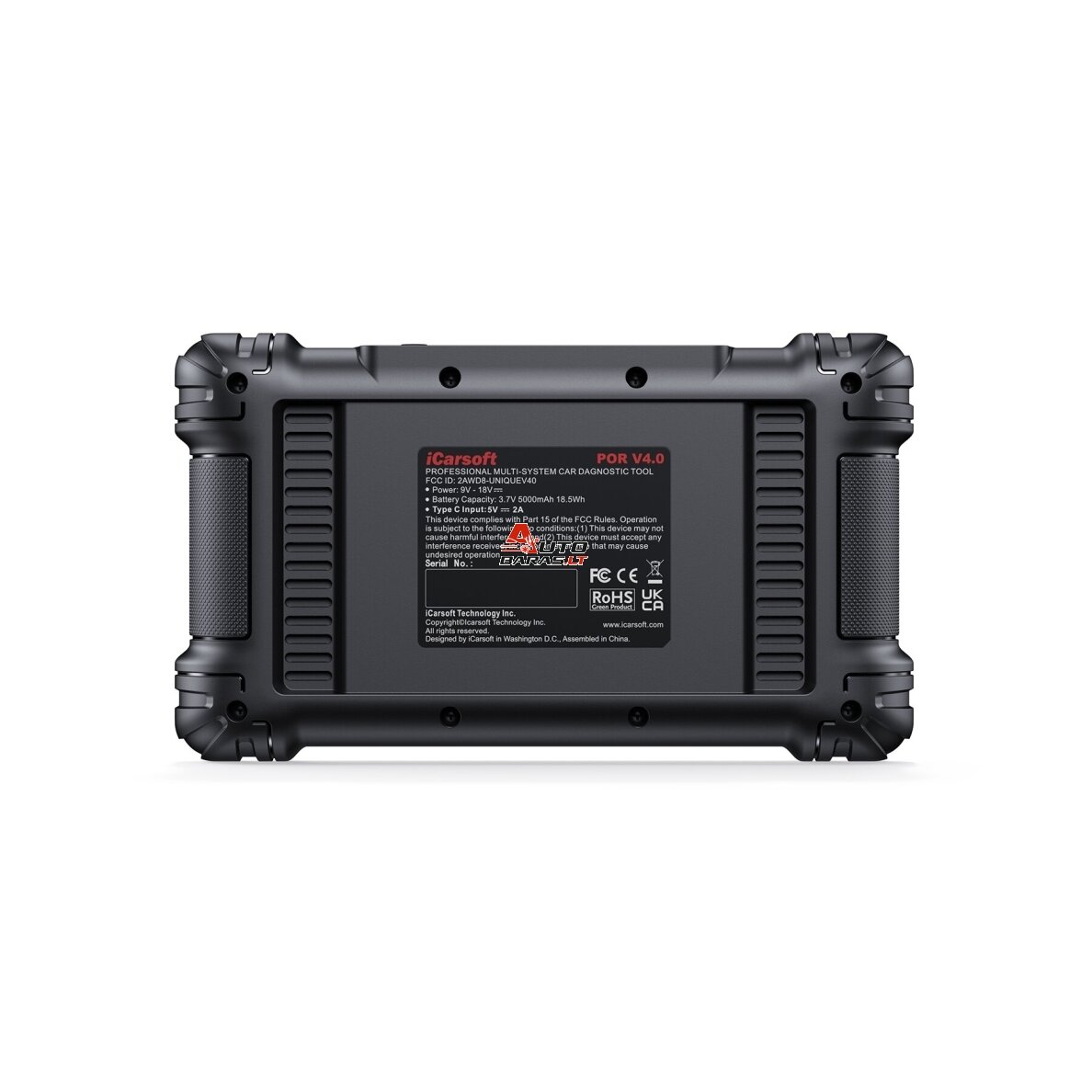 iCarsoft POR V4.0 (Porsche) Diagnostikos įrenginys + 2 gamintojai 4