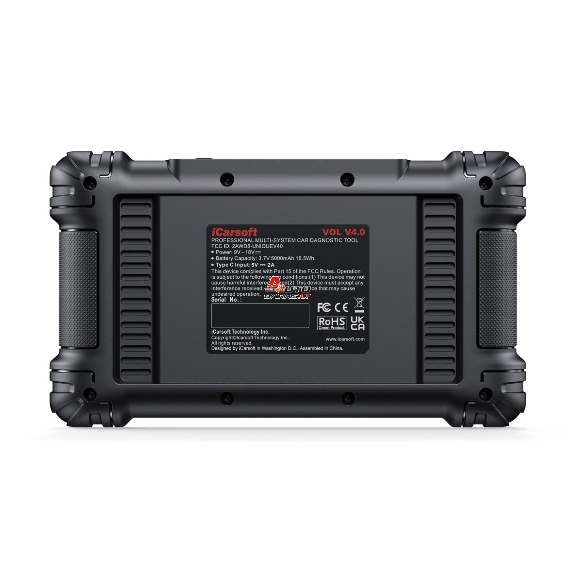 iCarsoft VOL V4.0 (VOLVO) Diagnostikos įrenginys + 2 gamintojai 4