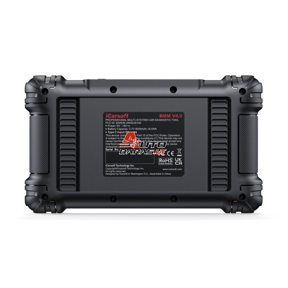 iCarsoft BMM V4.0 (BMW / Mini / Rolls-Royce) Diagnostikos įrenginys + 2 gamintojai 4