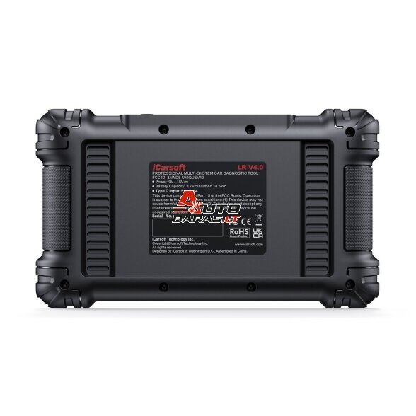 iCarsoft LR V4.0 (LANDROVER / JAGUAR) Diagnostikos įrenginys + 2 gamintojai 3