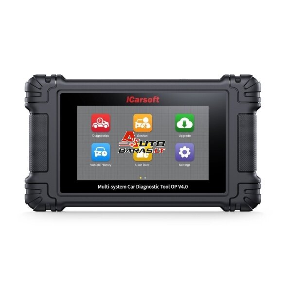 iCarsoft OP V4.0 (OPEL / VAUXHALL) Diagnostikos įrenginys + 2 gamintojai 1