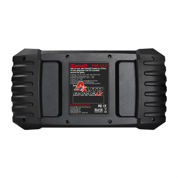 iCarsoft POR V3.0 (Porsche) Profesionali diagnostikos įranga 7