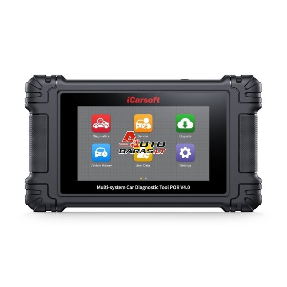 iCarsoft POR V4.0 (Porsche) Diagnostikos įrenginys + 2 gamintojai 1