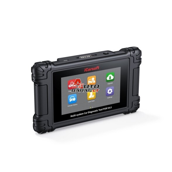 iCarsoft POR V4.0 (Porsche) Diagnostikos įrenginys + 2 gamintojai 2