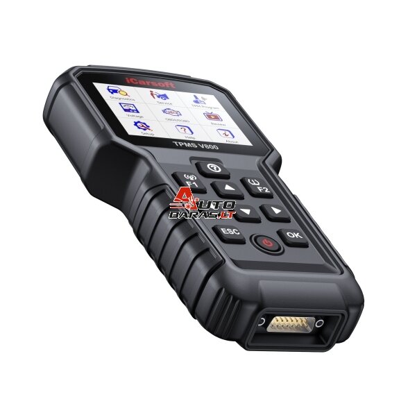 iCarsoft TPMS V800 padangų daviklių pririšimui / kodavimui / programavimui + OBD diagnostika 4