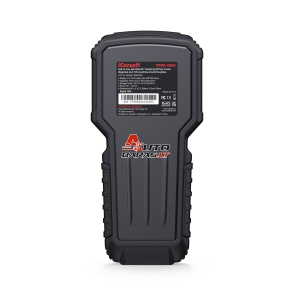iCarsoft TPMS V800 padangų daviklių pririšimui / kodavimui / programavimui + OBD diagnostika 6