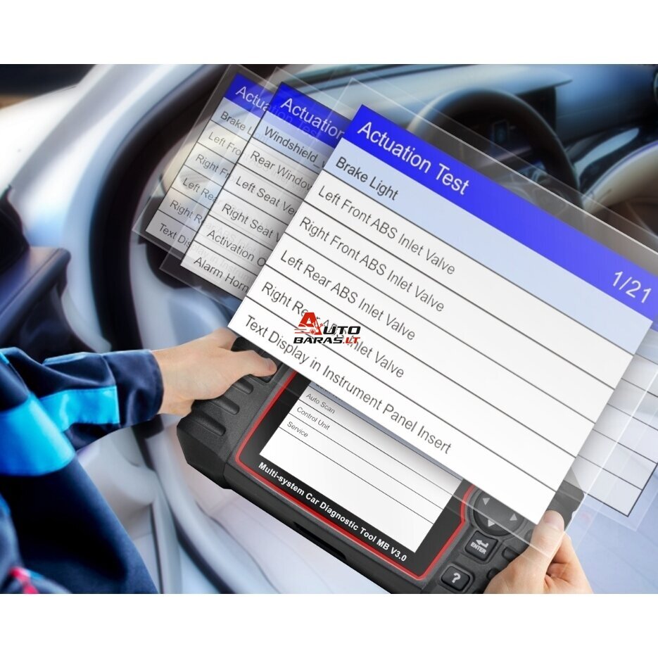 iCarsoft POR V3.0 (Porsche) Profesionali diagnostikos įranga 1
